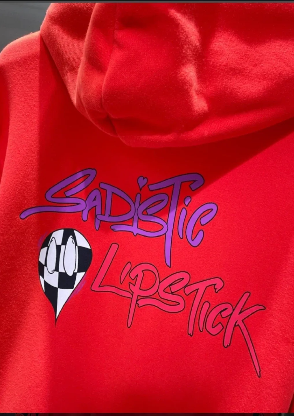 Chrome Hearts Red Hoodie image indicator(5)