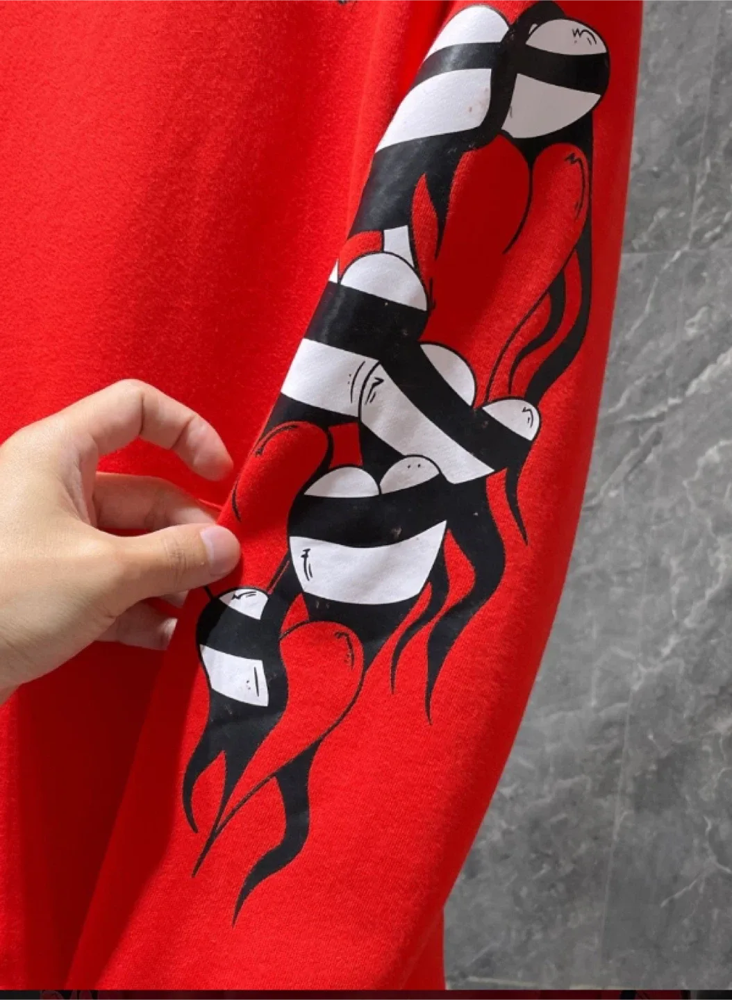 Chrome Hearts Red Hoodie image indicator(8)