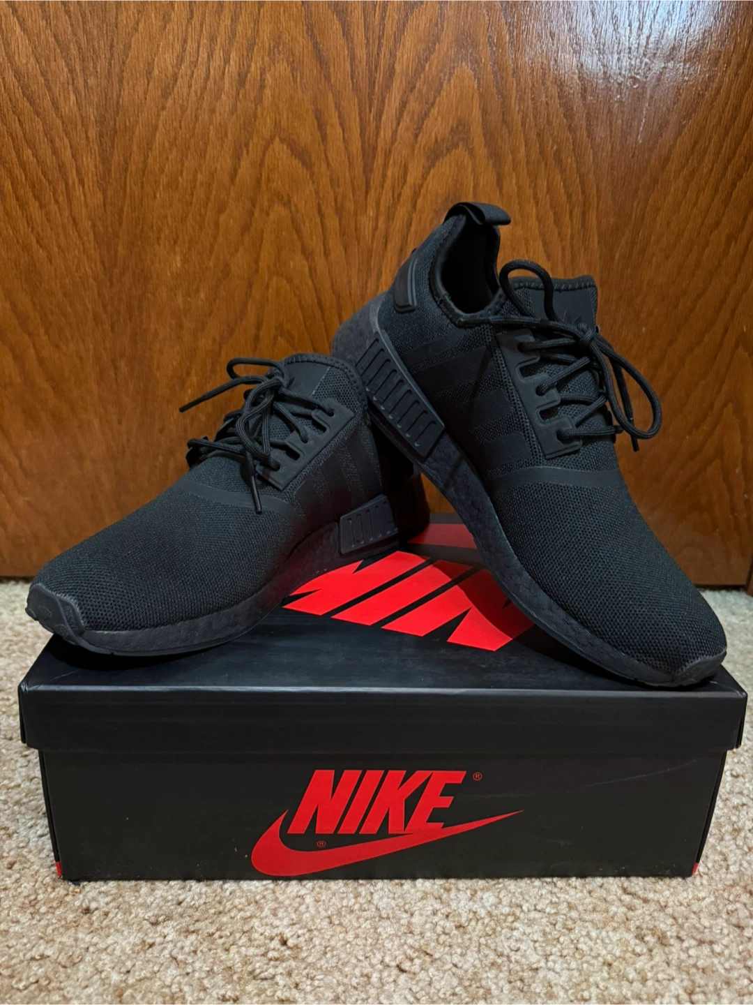 Adidas NMD R1 Primeblue Triple Black GZ9256