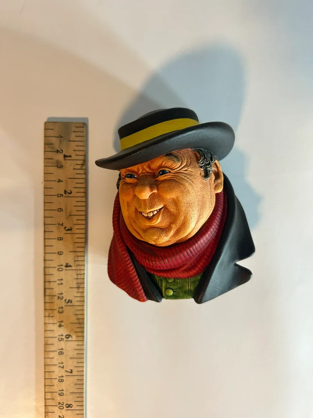 Vintage Resin Man Wall Hanging - Bossons England image indicator(2)