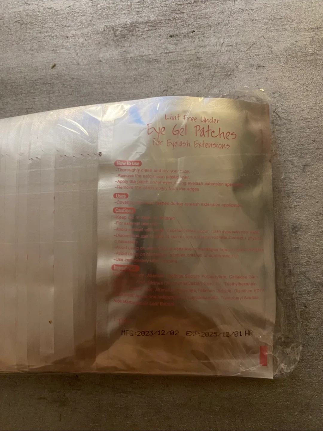 Eye Gel Patches for Eyelash Extensions image indicator(3)