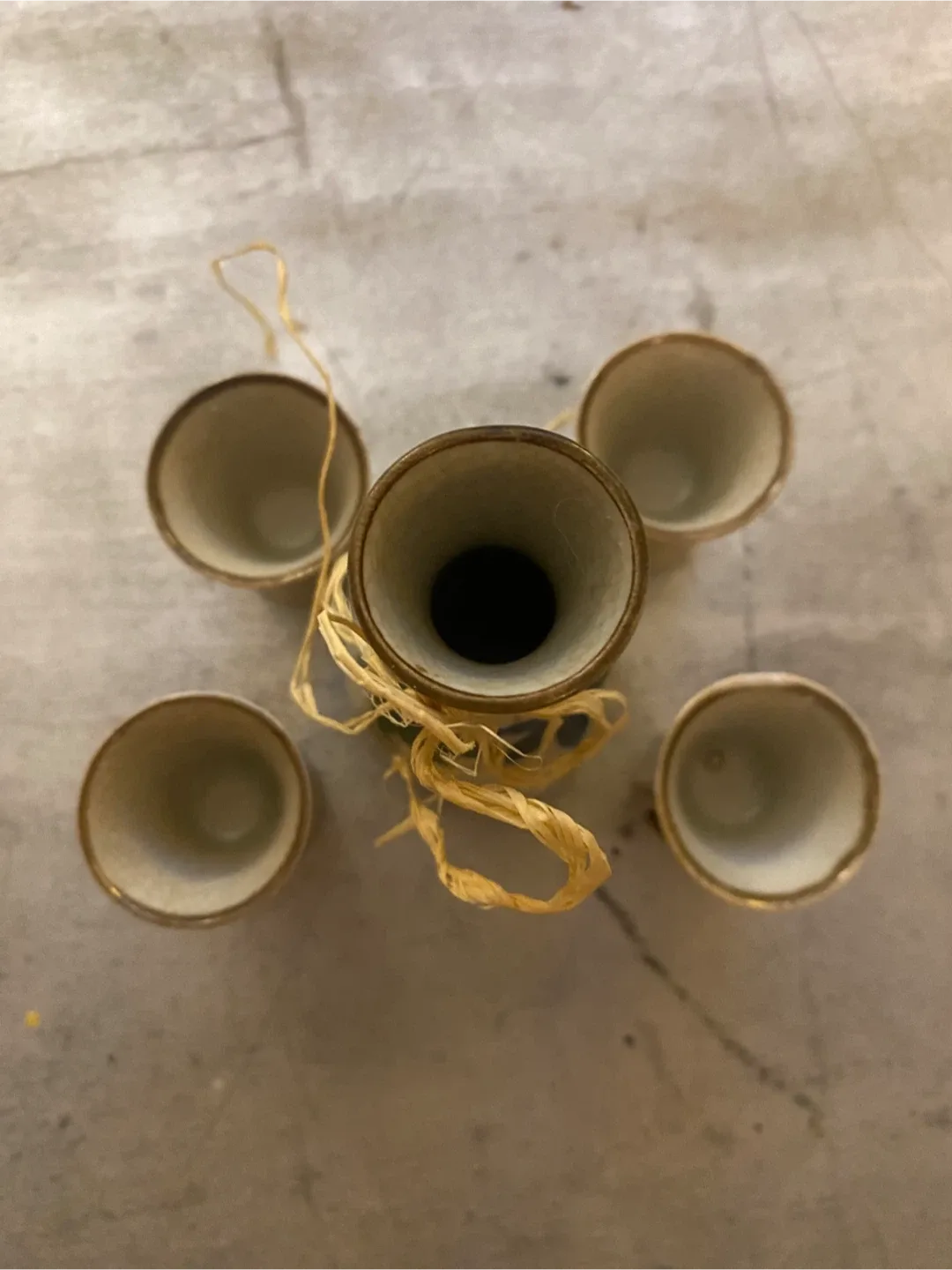 Sake Set with Carafe and 5 Cups thumbnail