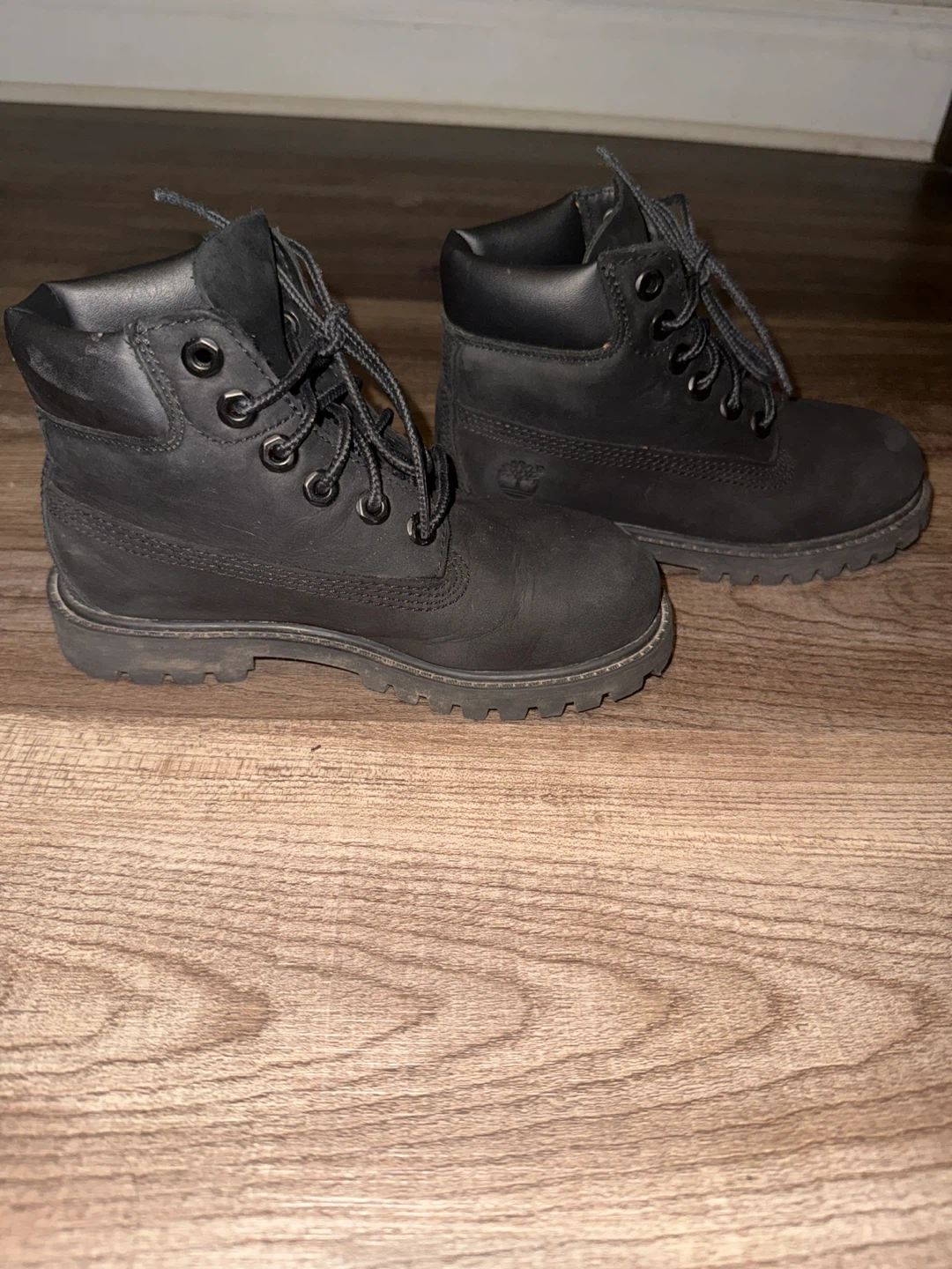 Timberland Toddler's Black Boots - Size 12 - photo 4