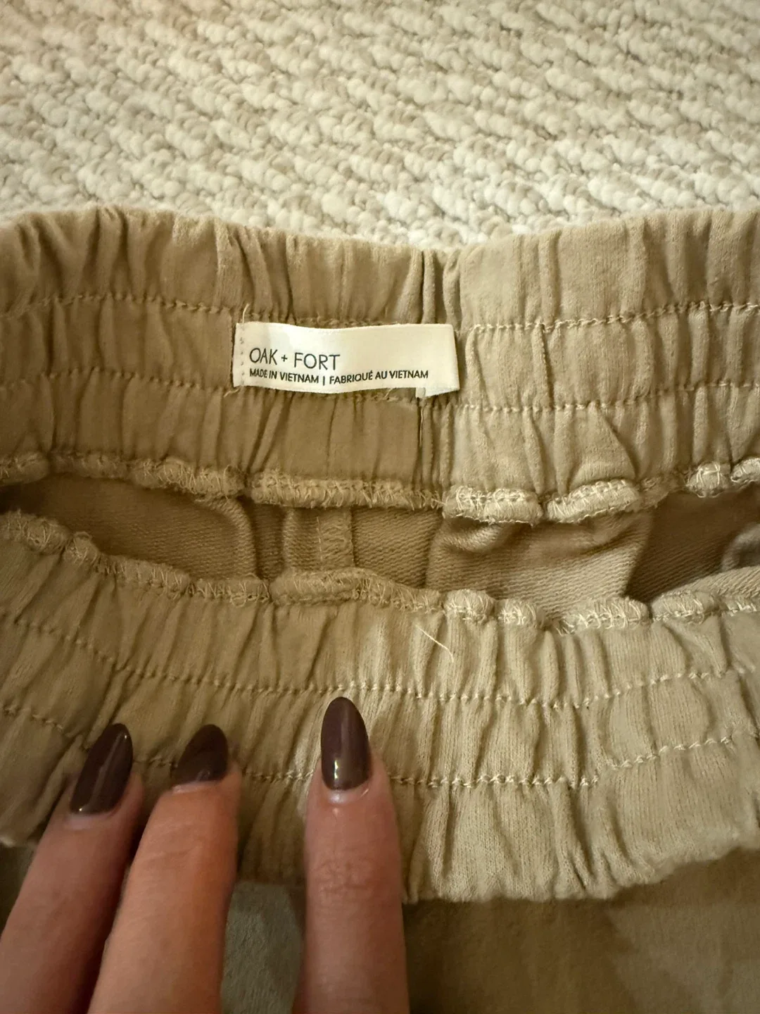 Oak + Fort Beige Shorts - Size S image indicator(2)
