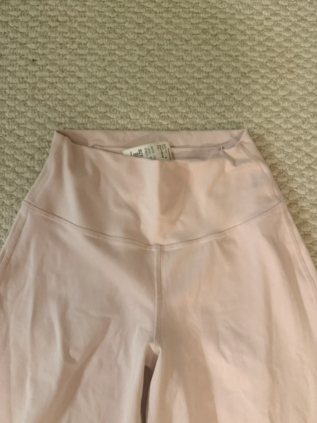 Gilly Hicks baby pink yoga pants - brand new image indicator(2)