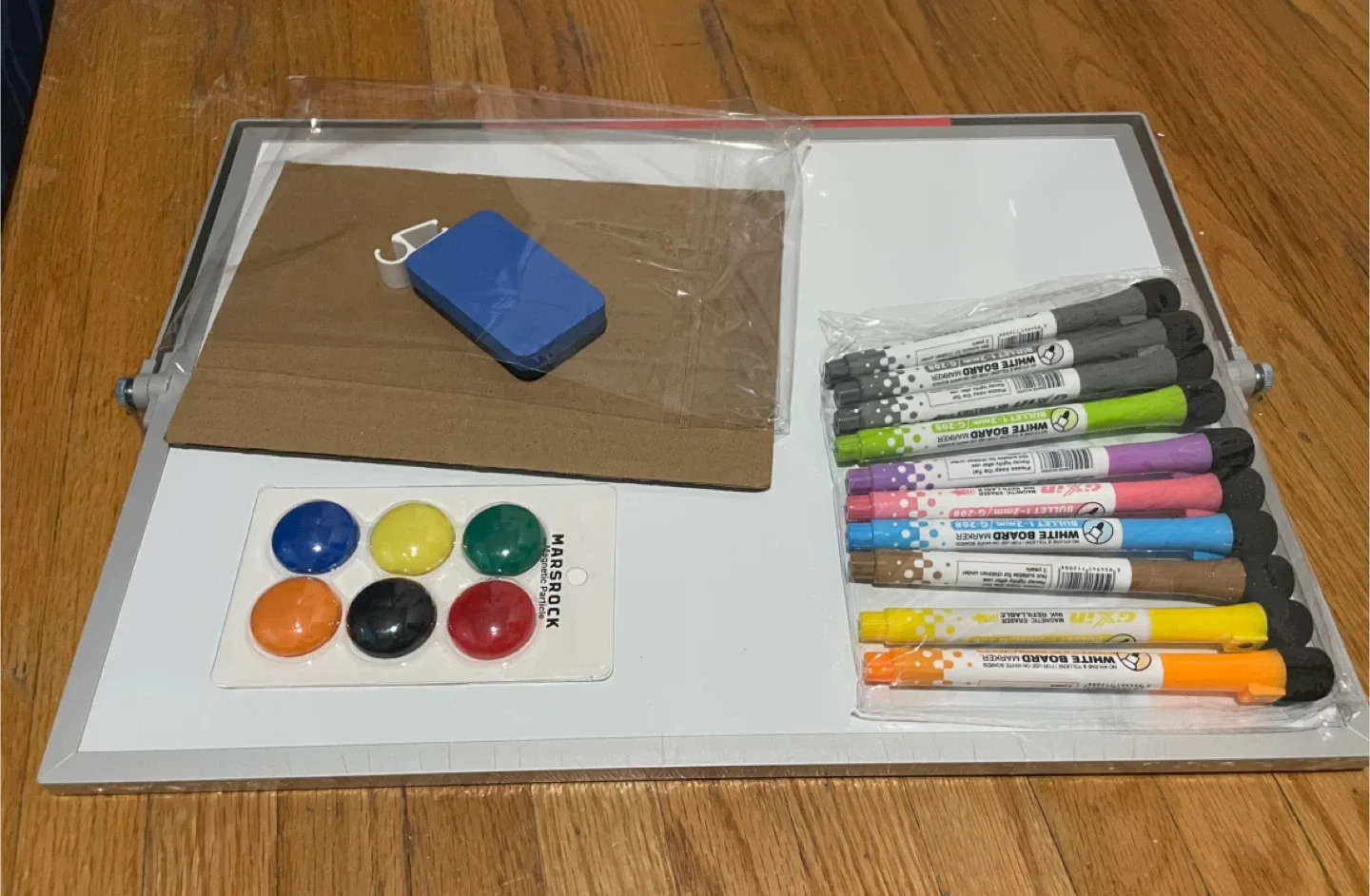 BRAND NEW Dry Erase Lap Board with Markers thumbnail