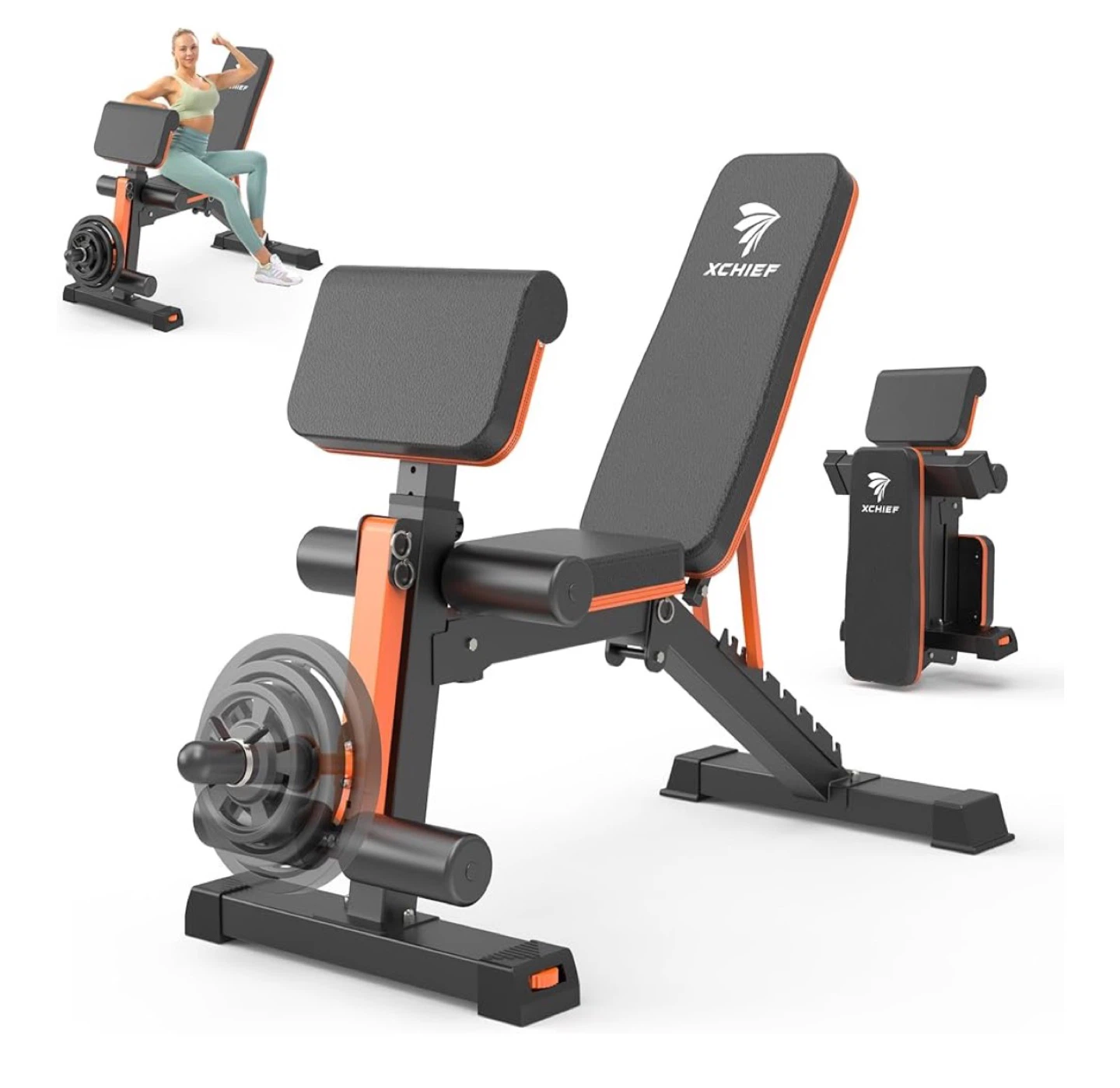 Xchief Adjustable Weight Bench
