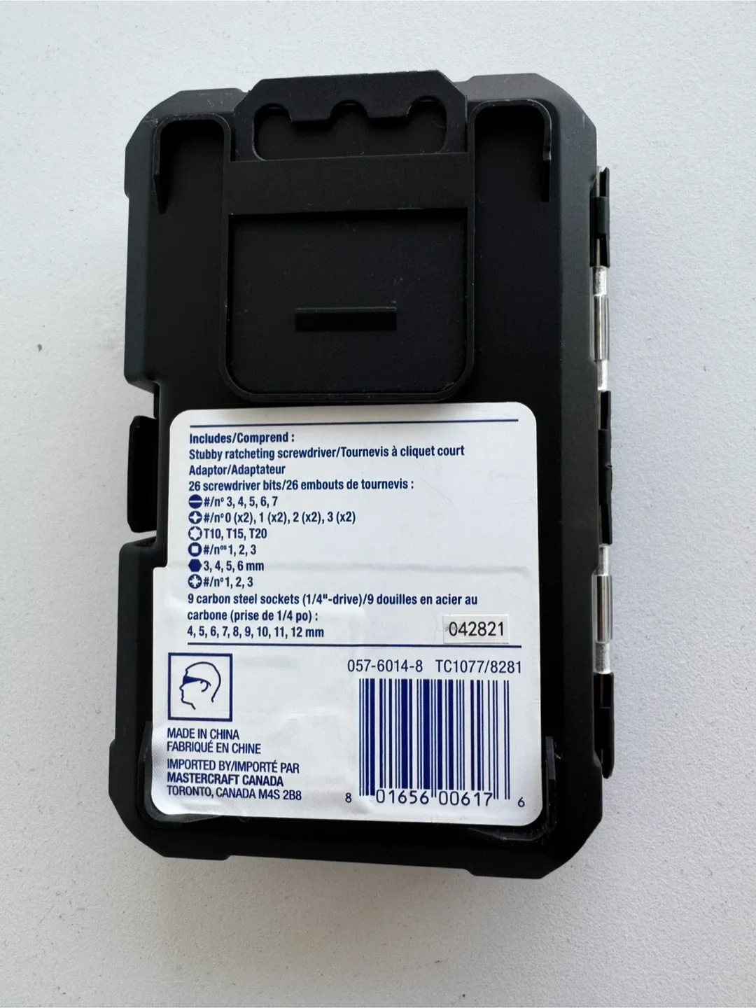 Mastercraft Stubby Ratcheting Driver & Bit Set - 37 Pieces image indicator(3)