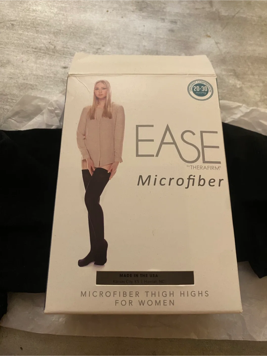 Therafirm Ease Microfiber Thigh Highs image indicator(3)