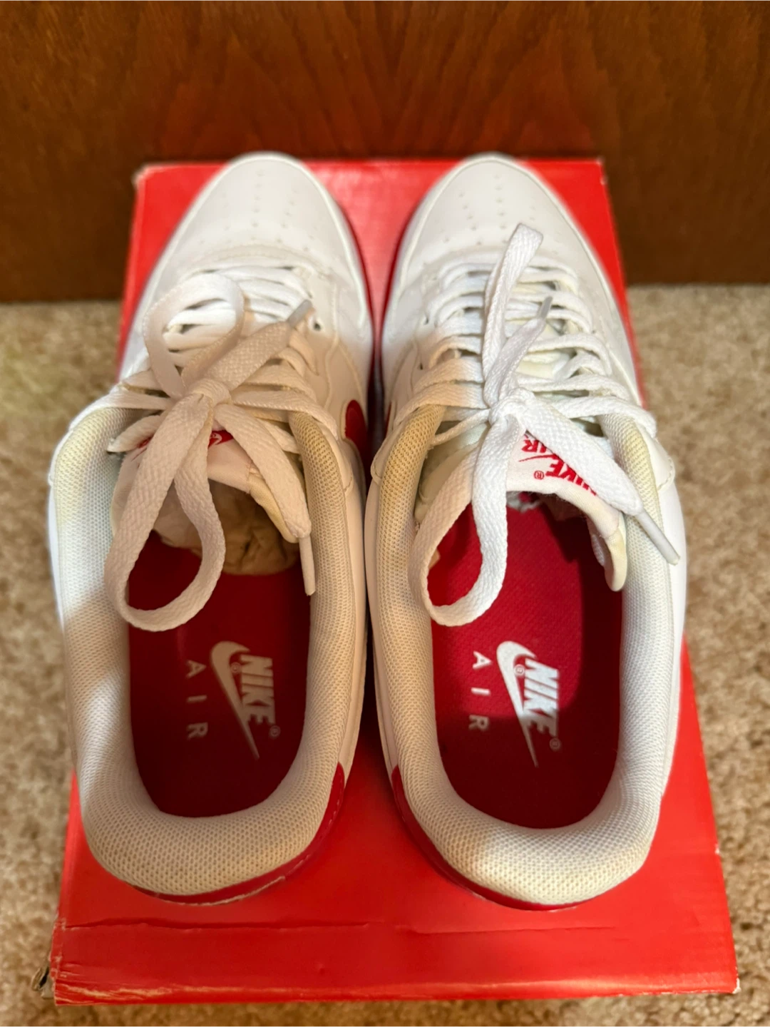 Nike - Air Force 1 Low 'White Red Sole' - photo 4