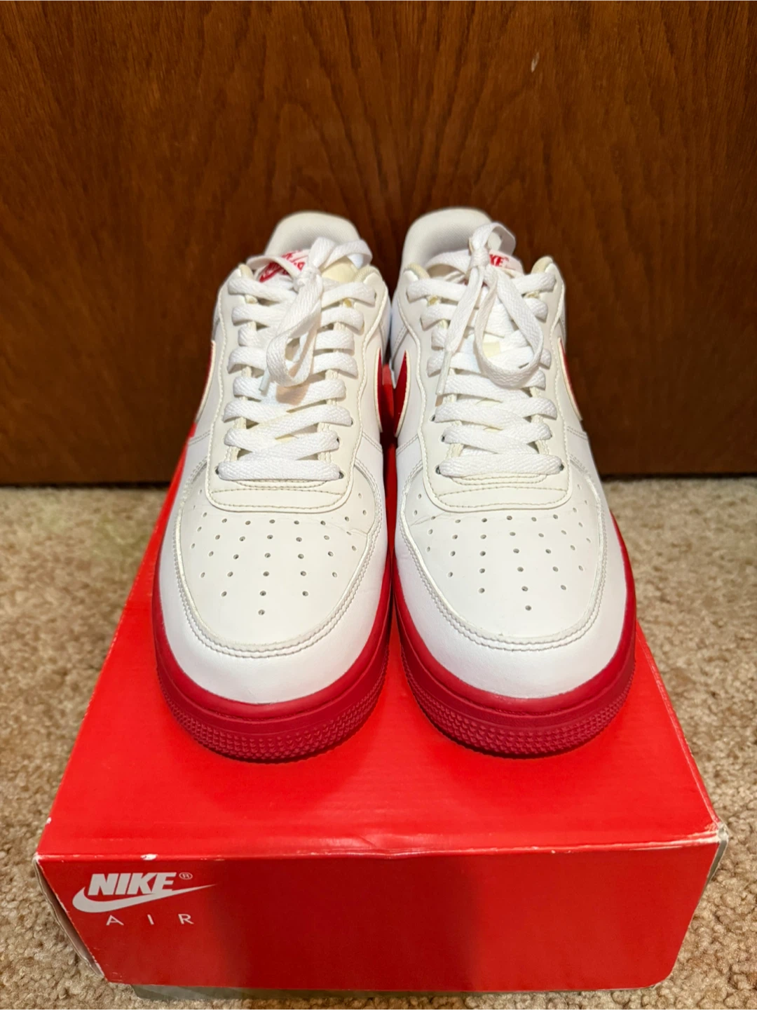 Nike - Air Force 1 Low 'White Red Sole' - photo 5