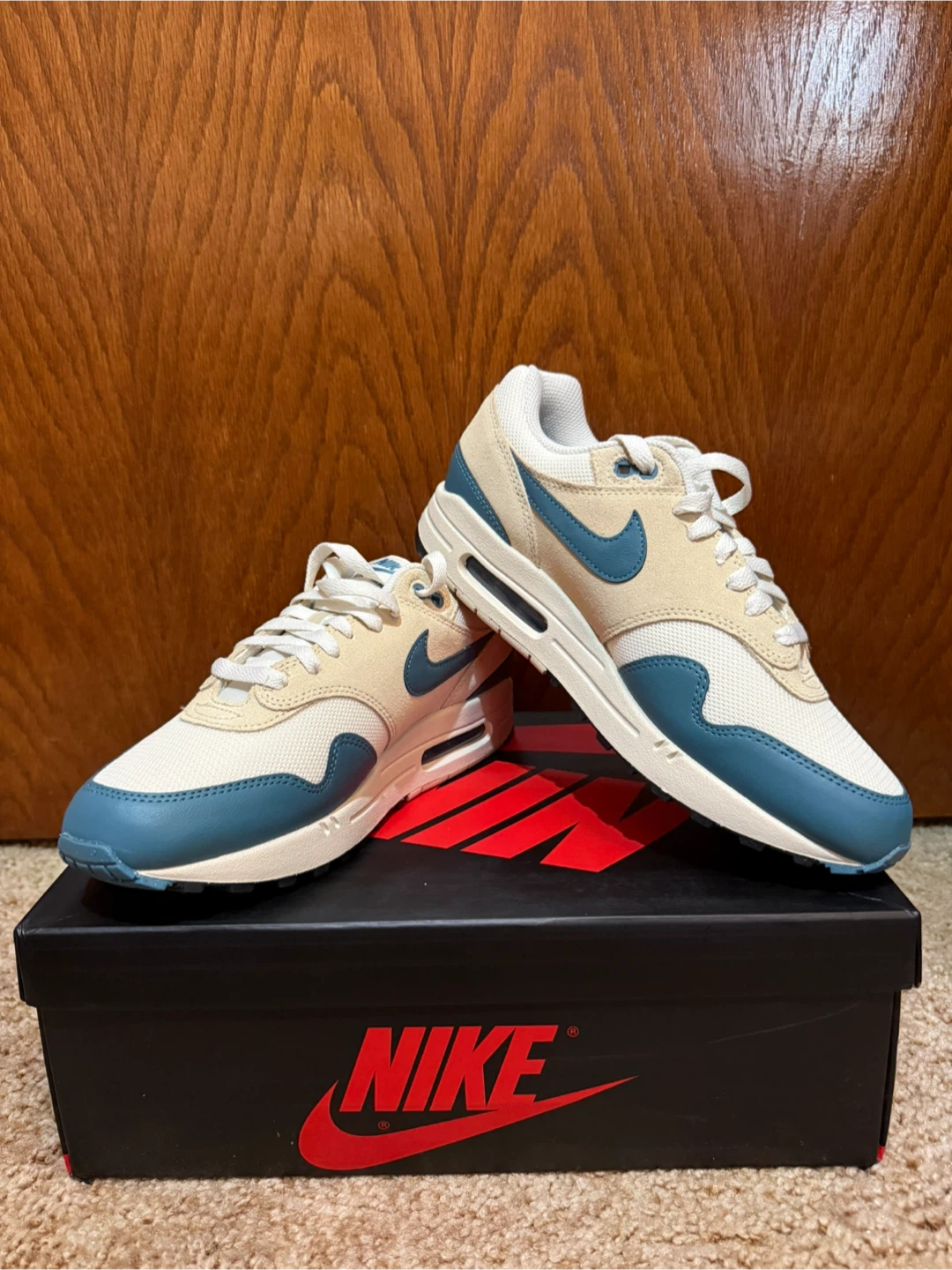 Nike Air Max 1 Essential Smokey Blue FZ5808-011 Men's Size 9