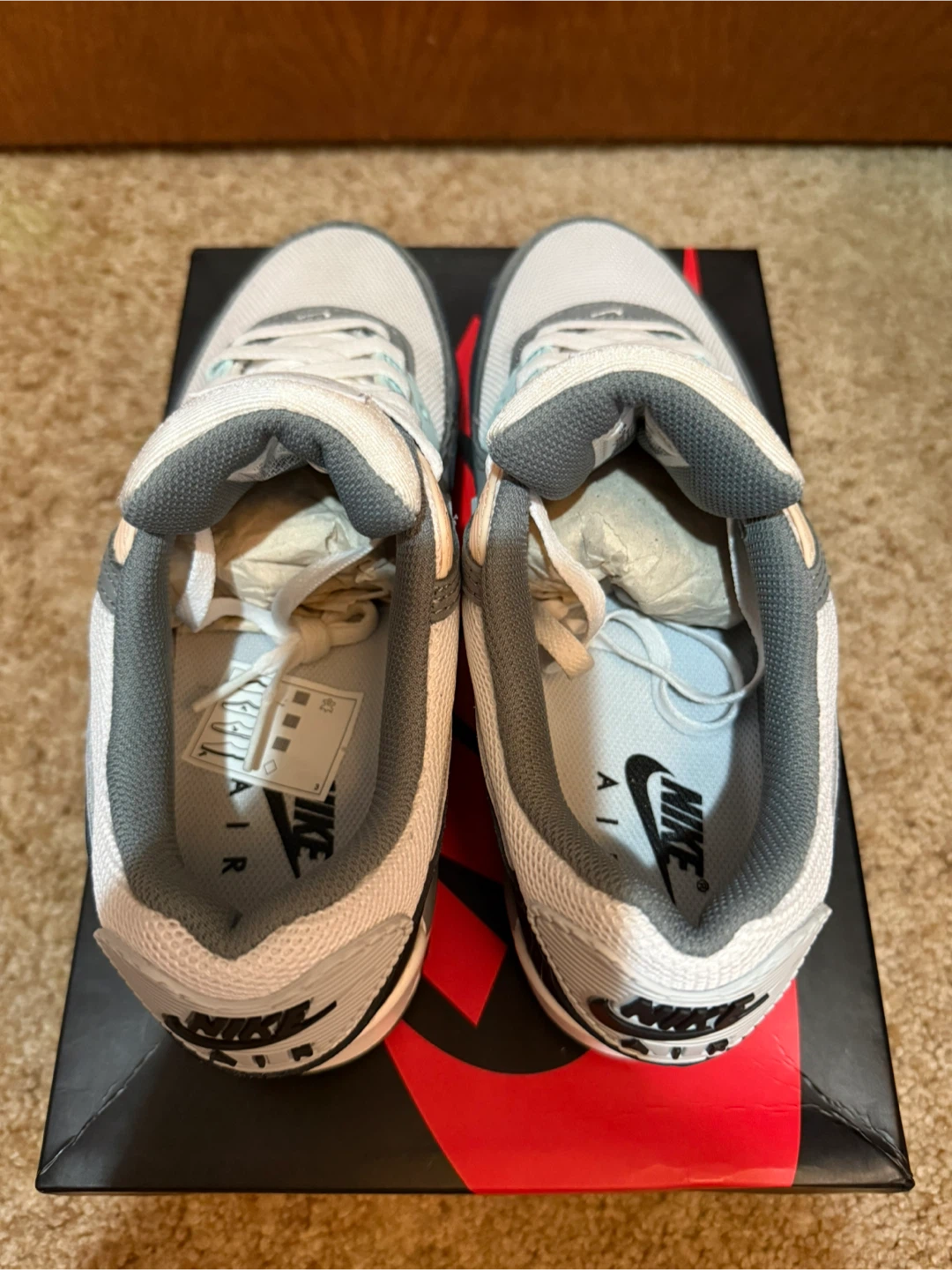 Nike Air Max 90 'Cool Grey Washed Coral' - photo 4