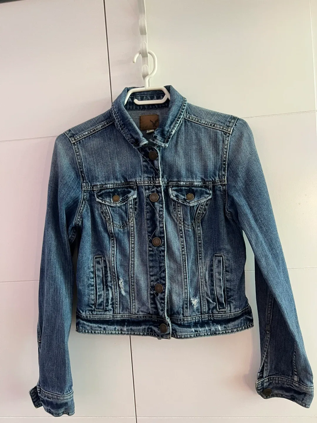 2 Vintage Denim Jackets- Size M image indicator(3)