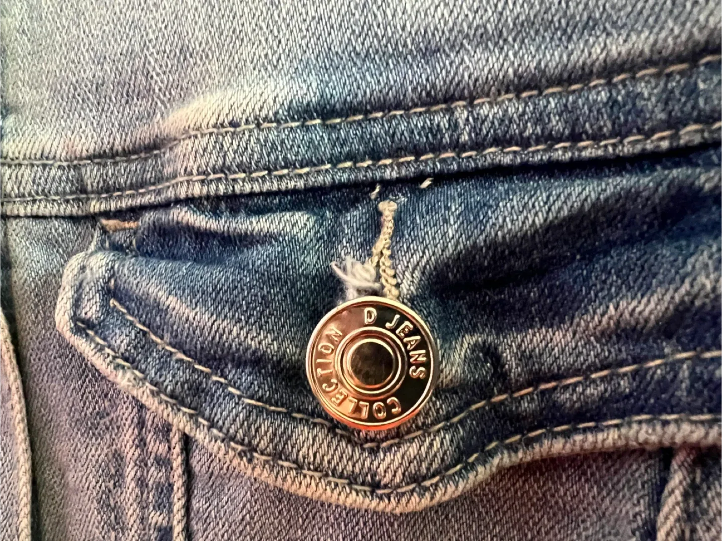 2 Vintage Denim Jackets- Size M image indicator(4)