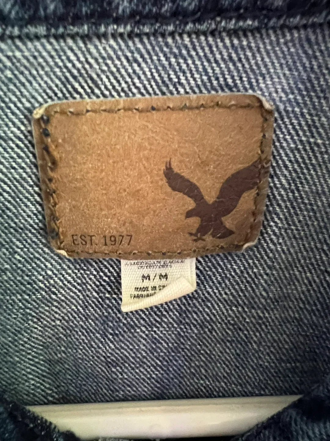 2 Vintage Denim Jackets- Size M image indicator(7)