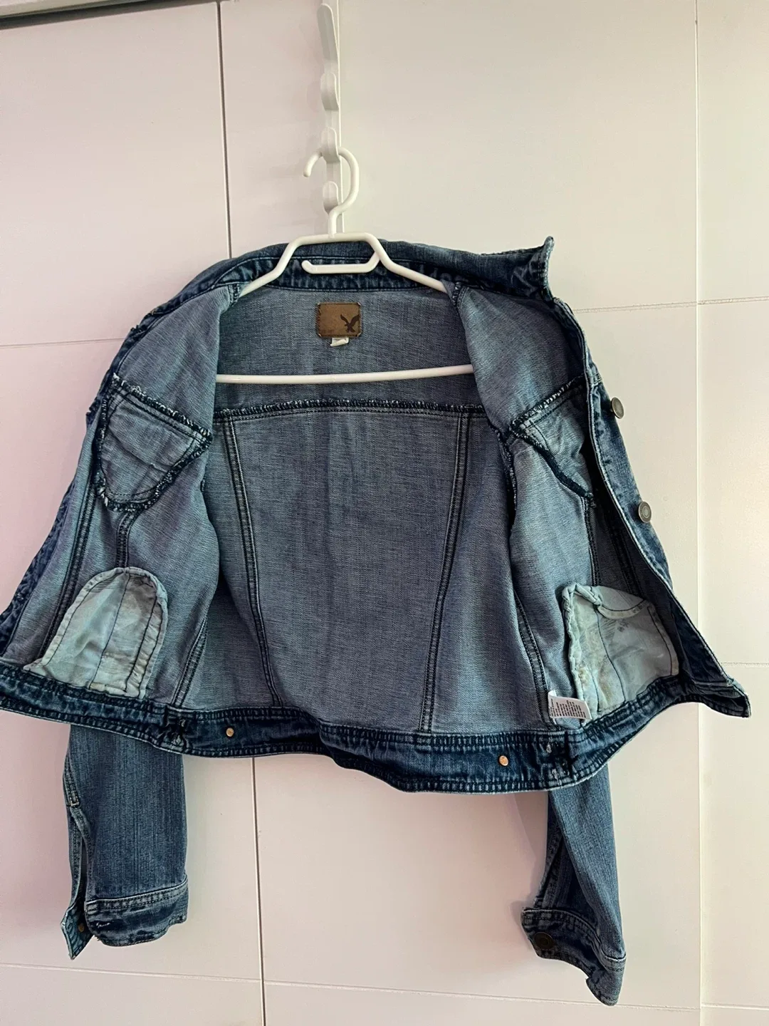 2 Vintage Denim Jackets- Size M image indicator(9)