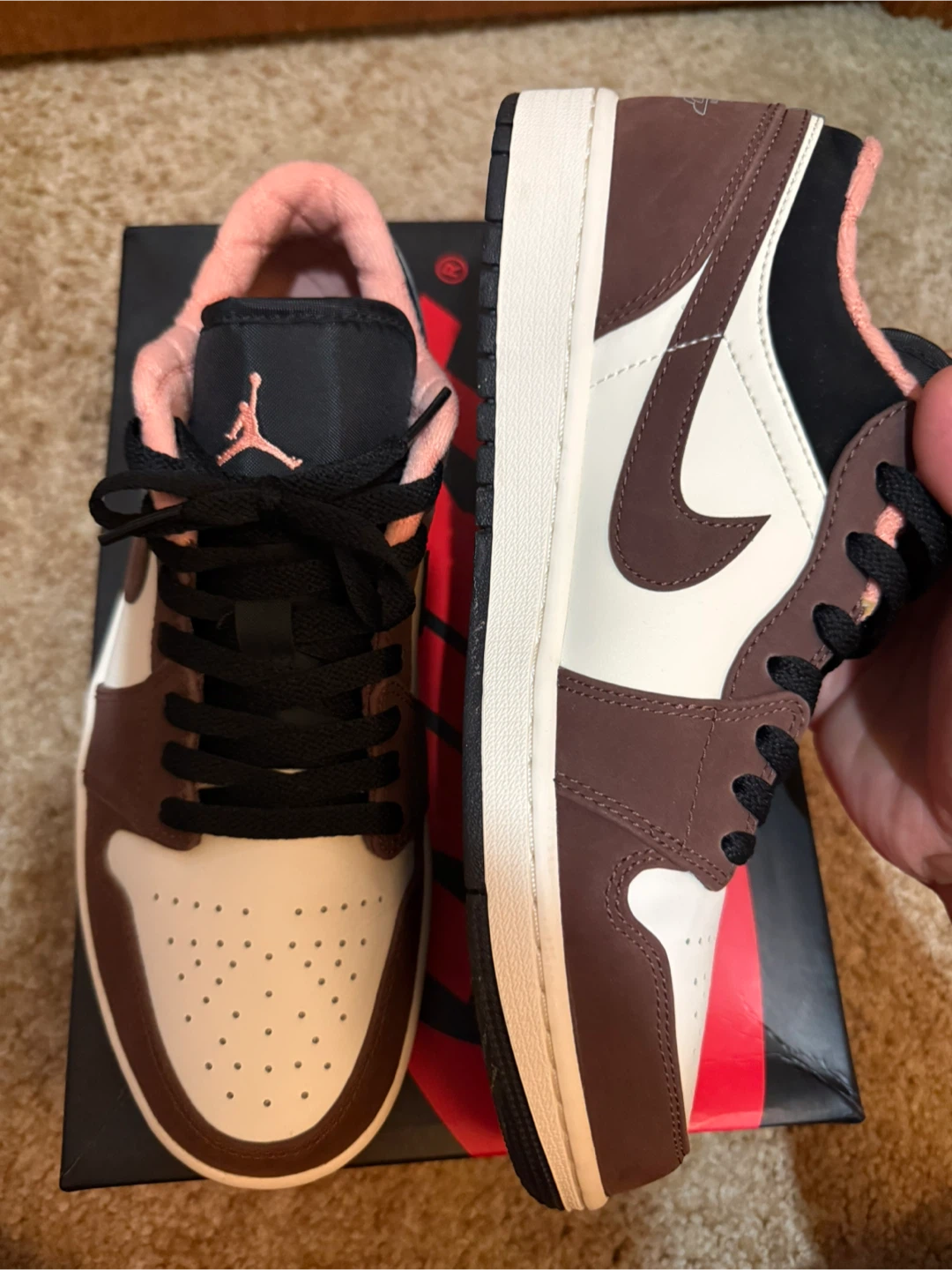 Air Jordan 1 Low 'Mocha' DC6991-200 - photo 2