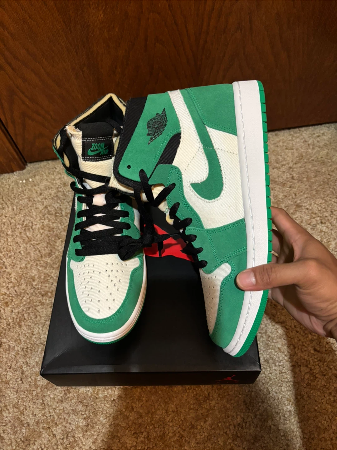 Air Jordan 1 Zoom Comfort 'Stadium Green' - photo 2