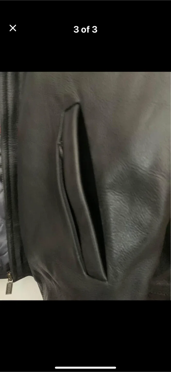 Brando XL Leather Jacket image indicator(4)