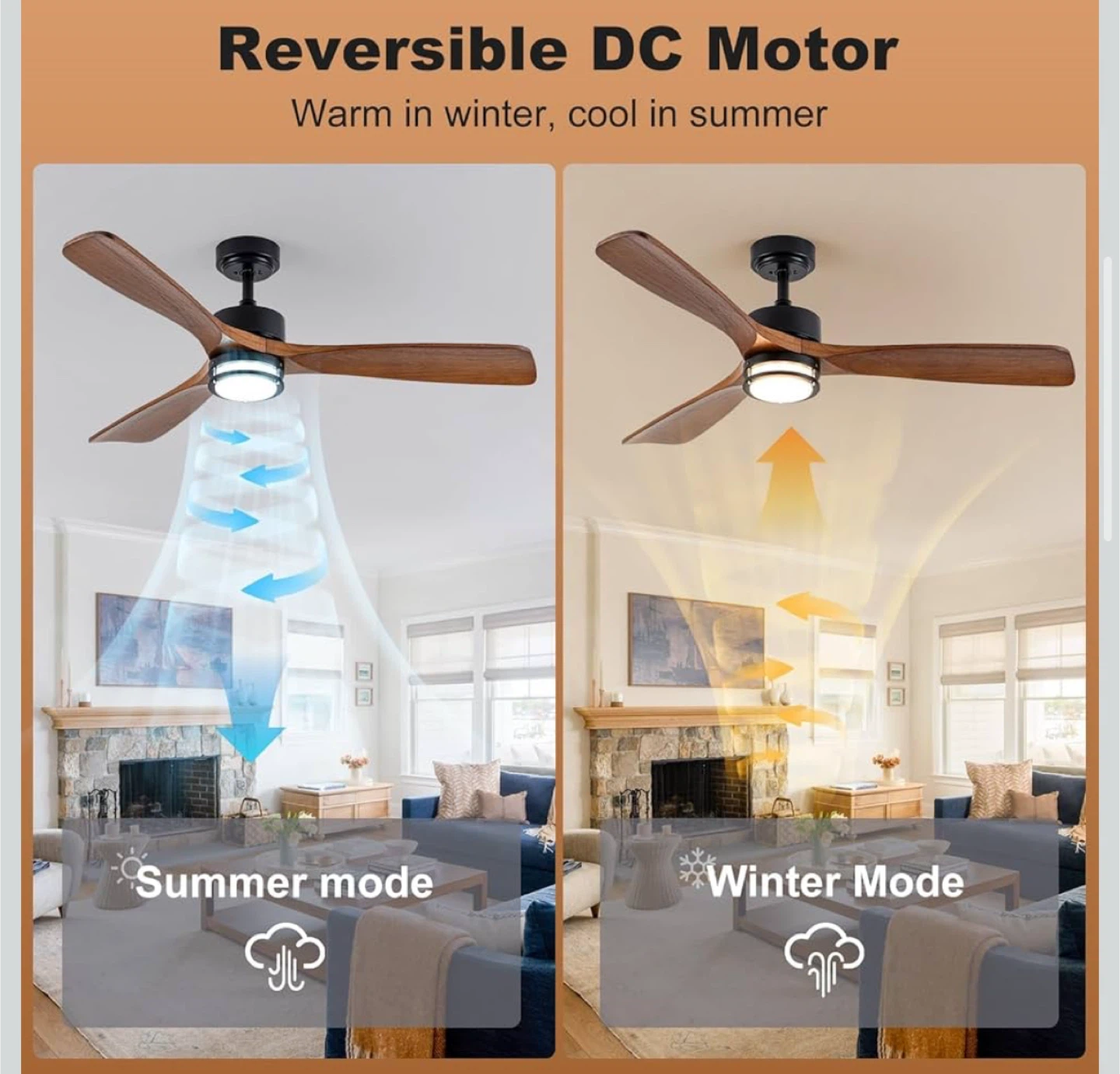 52-inch Ceiling Fan with Remote - photo 3