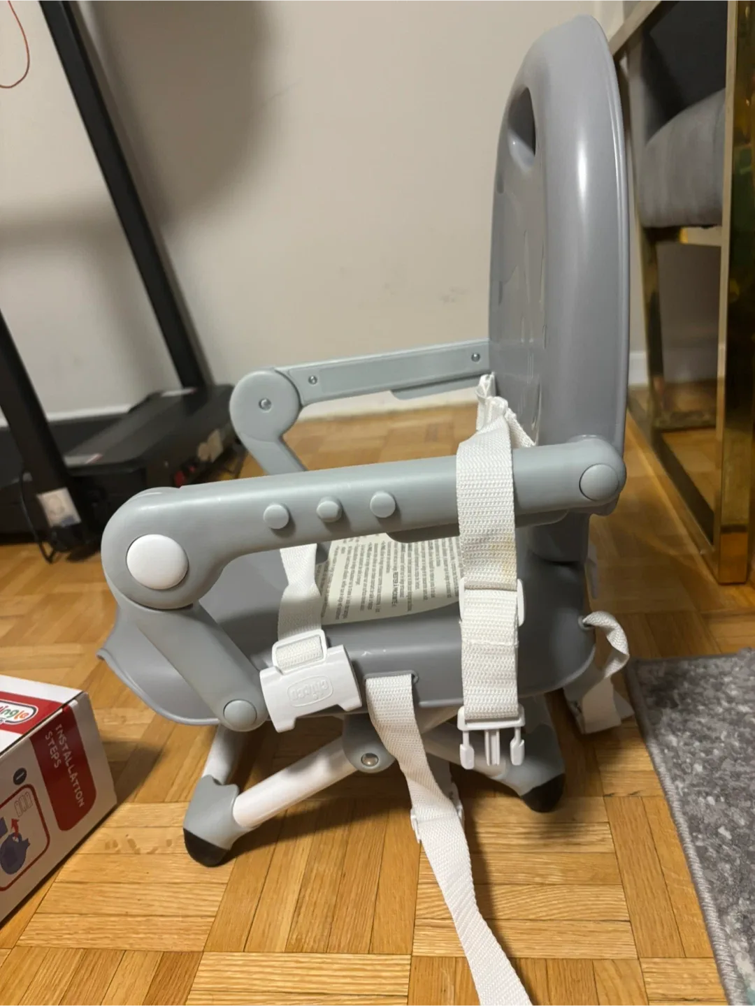 Chicco Caddy Hook On Chair - Grey thumbnail