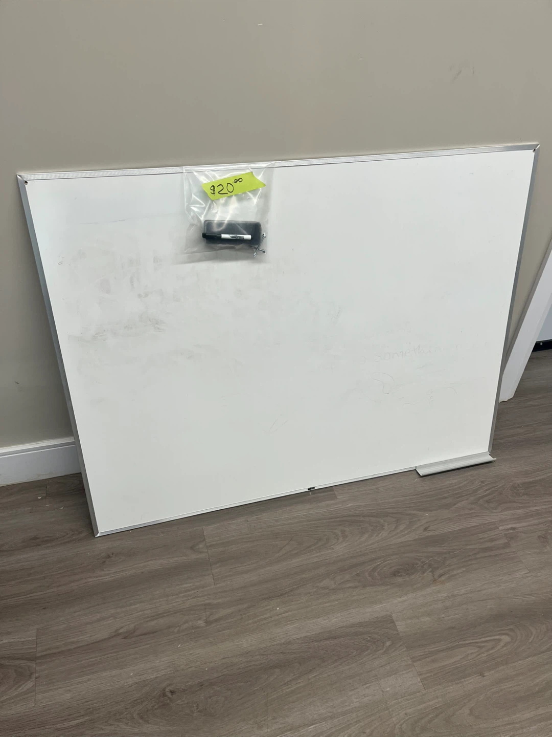 Whiteboard with Marker