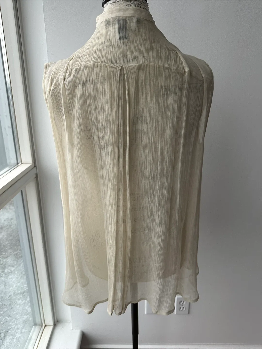 Winter Kate Sheer Silk Blouse image indicator(3)