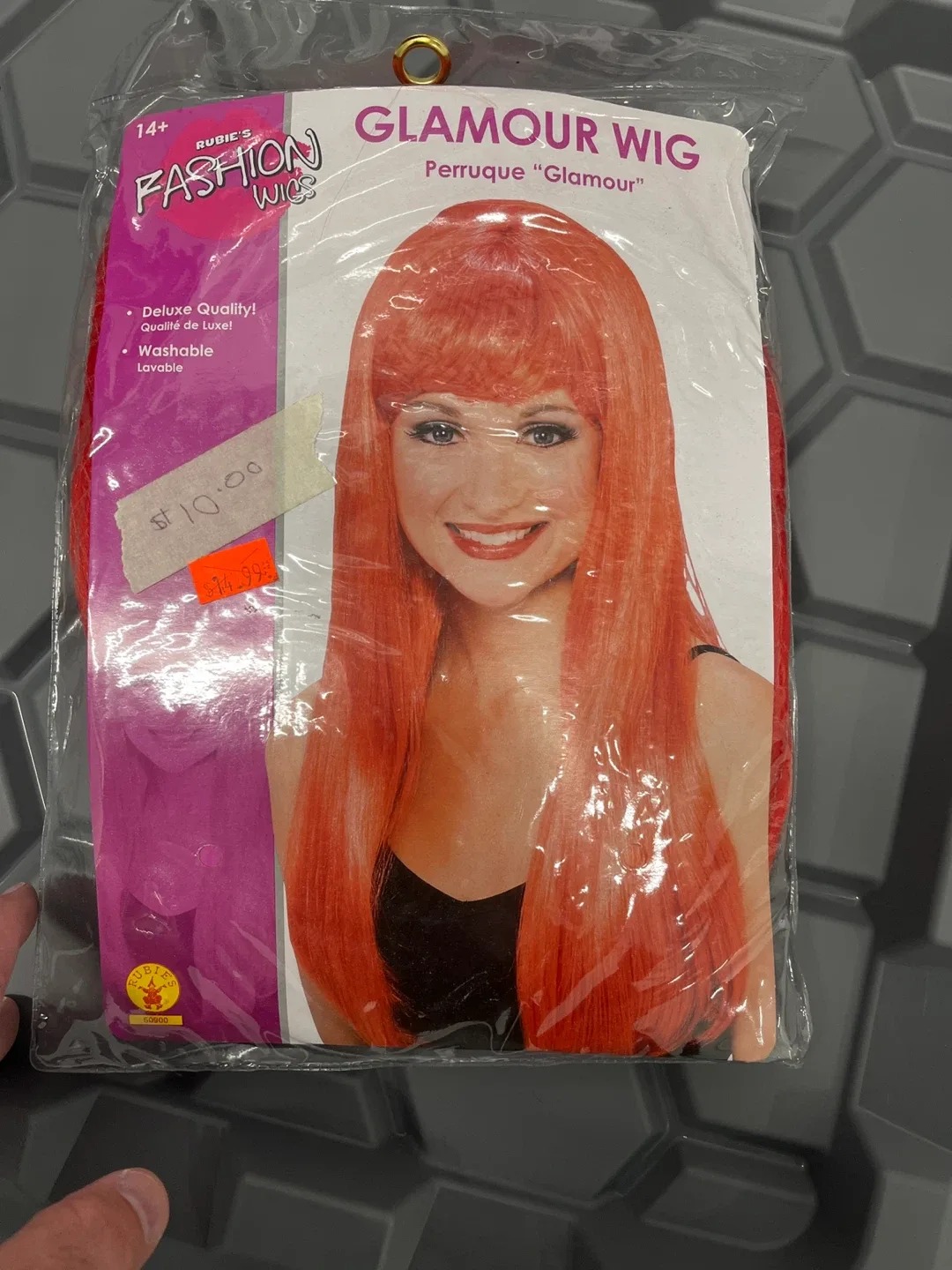 Rubie's Glamour Wig - Red, New in Package