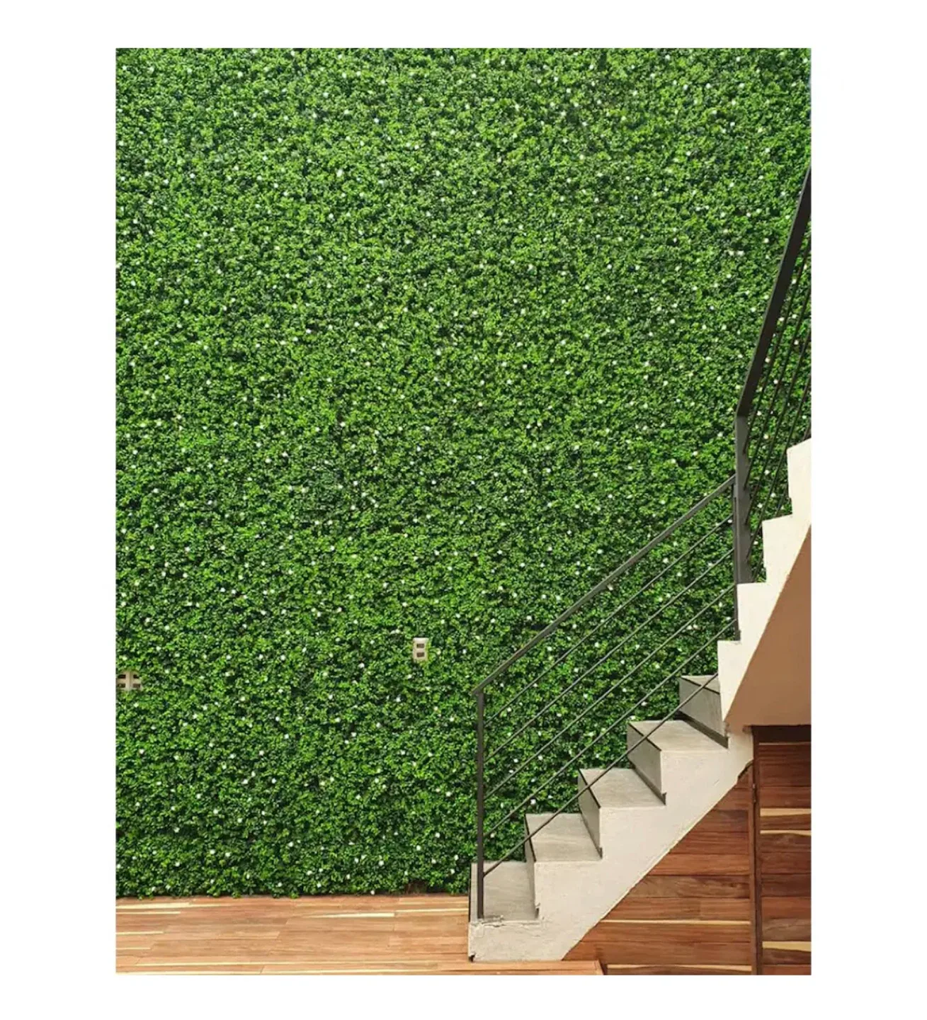 4pc,Artificial Decorative Tulum Leaves Wall Panels image indicator(8)