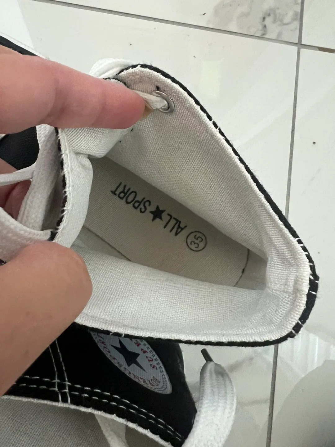 Sport 'Stitch' High-Tops - Size 35 image indicator(5)