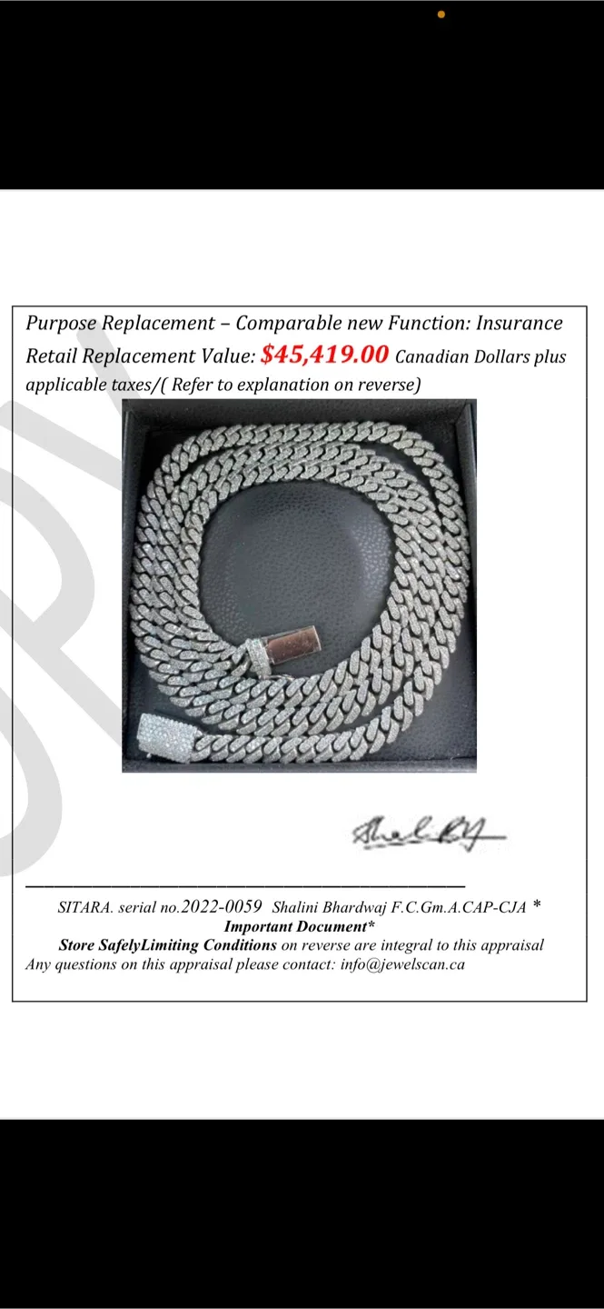 Cuban Link Diamond Chain image indicator(6)