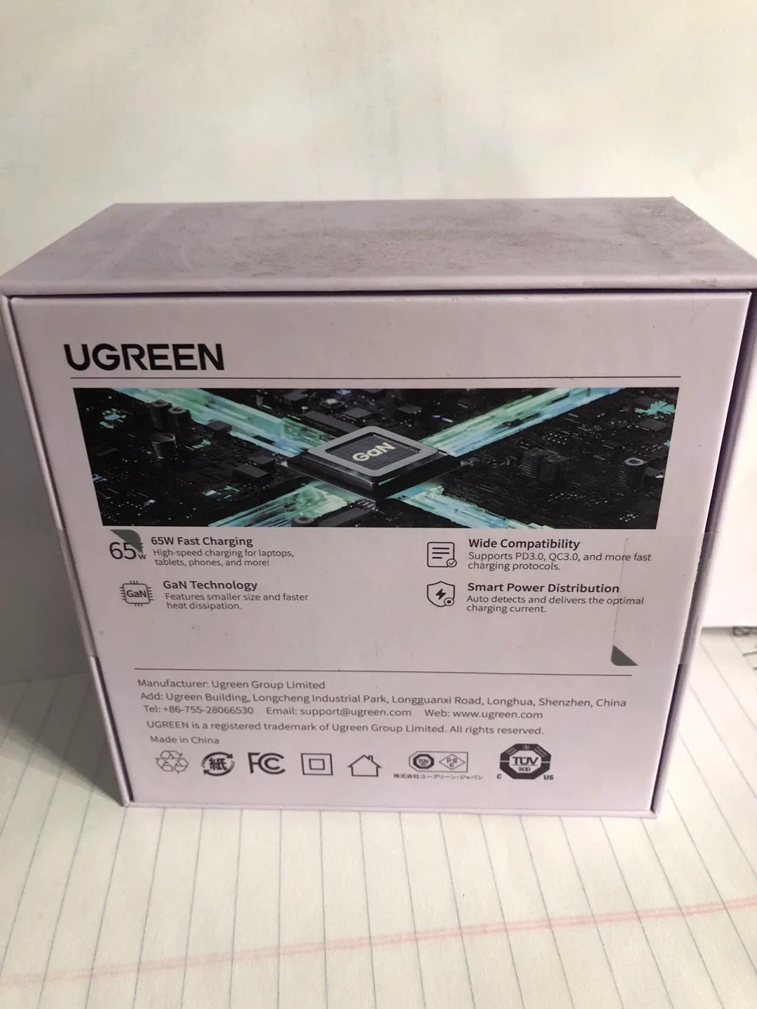 65W USB C Charger Block, Nexode GaN Fast Charging 3-Port image indicator(3)