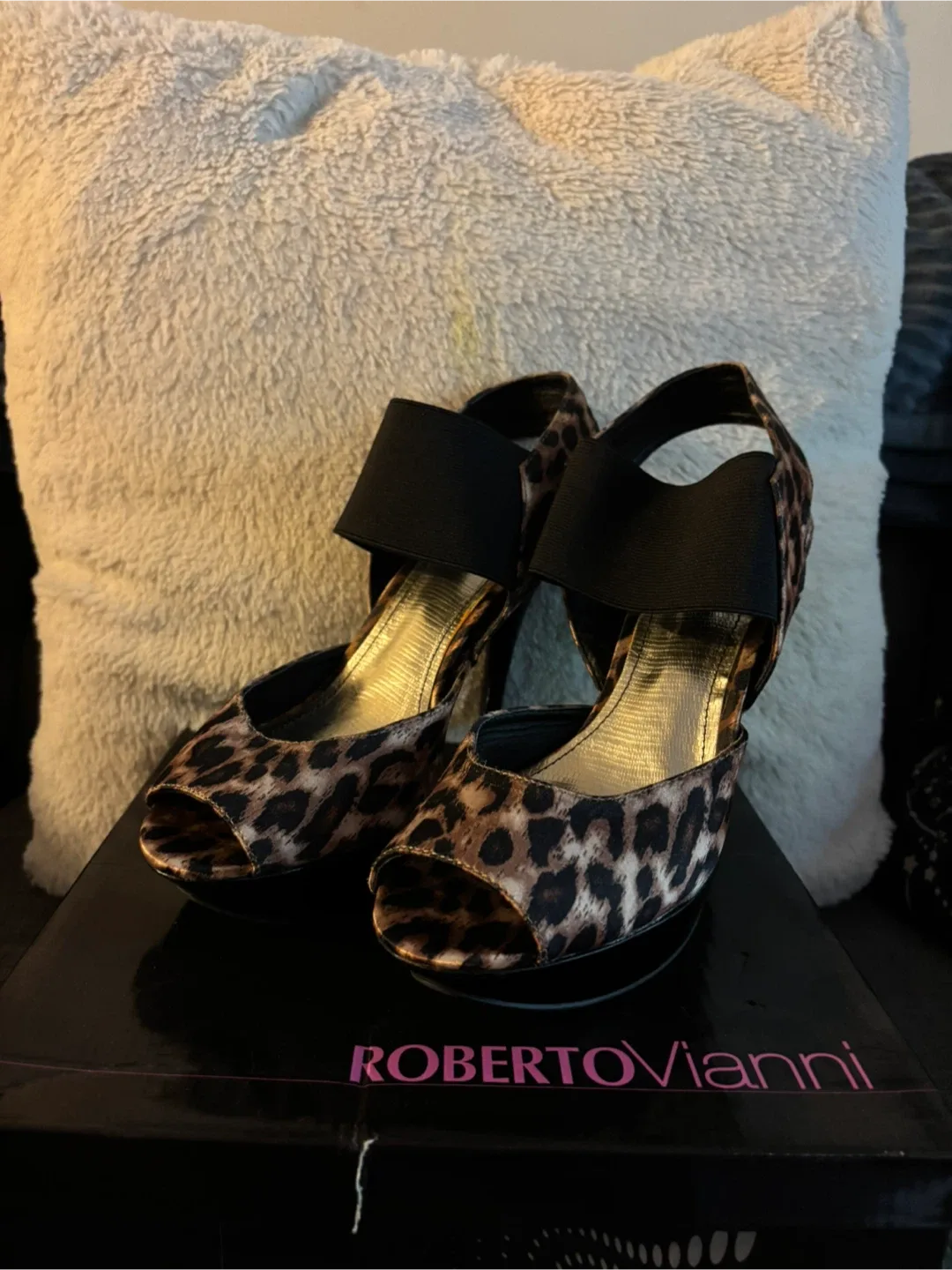 Roberto Vianni Leopard Print Heels image indicator(3)