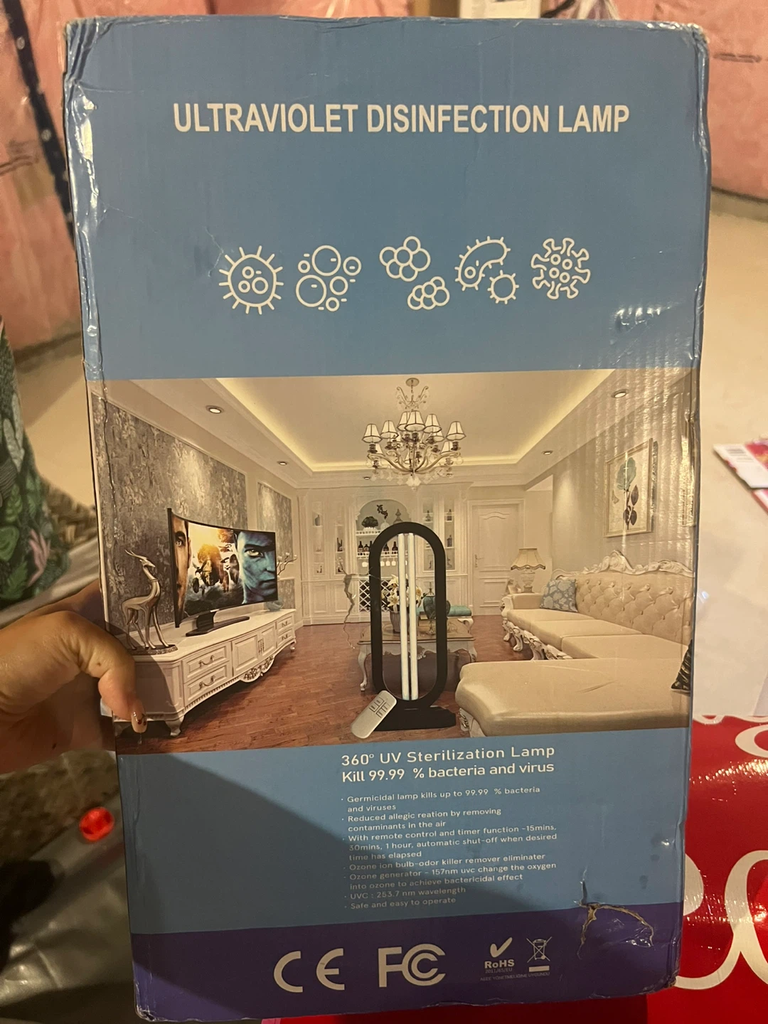 Ultraviolet Disinfection Lamp