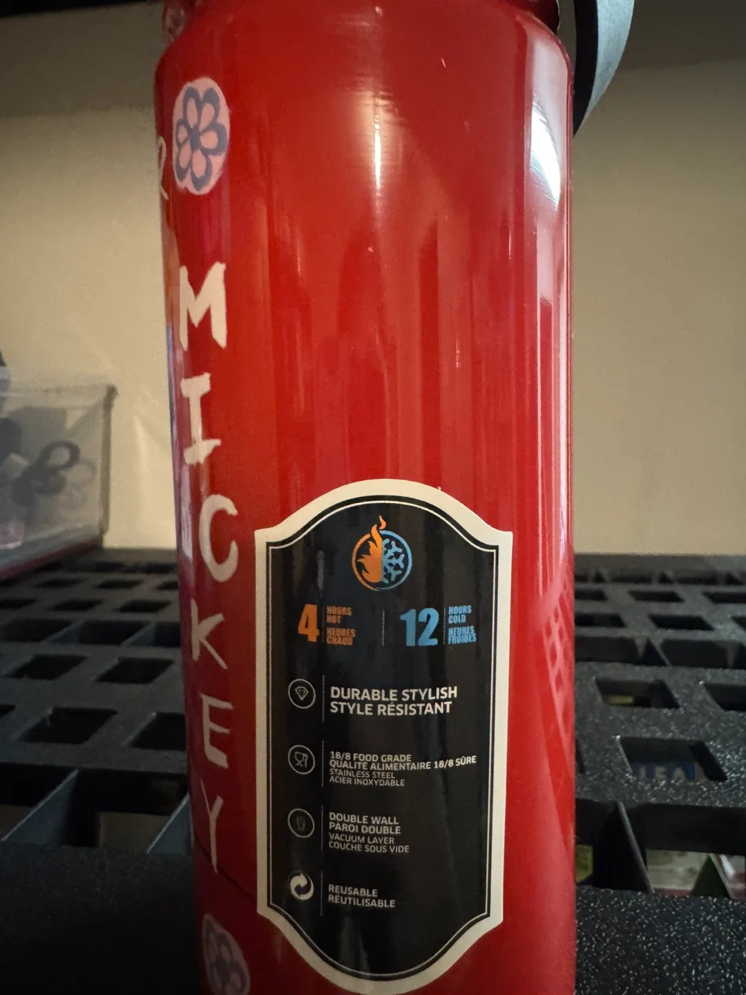 Mickey & Minnie Mouse Stainless Steel Water Bottle thumbnail