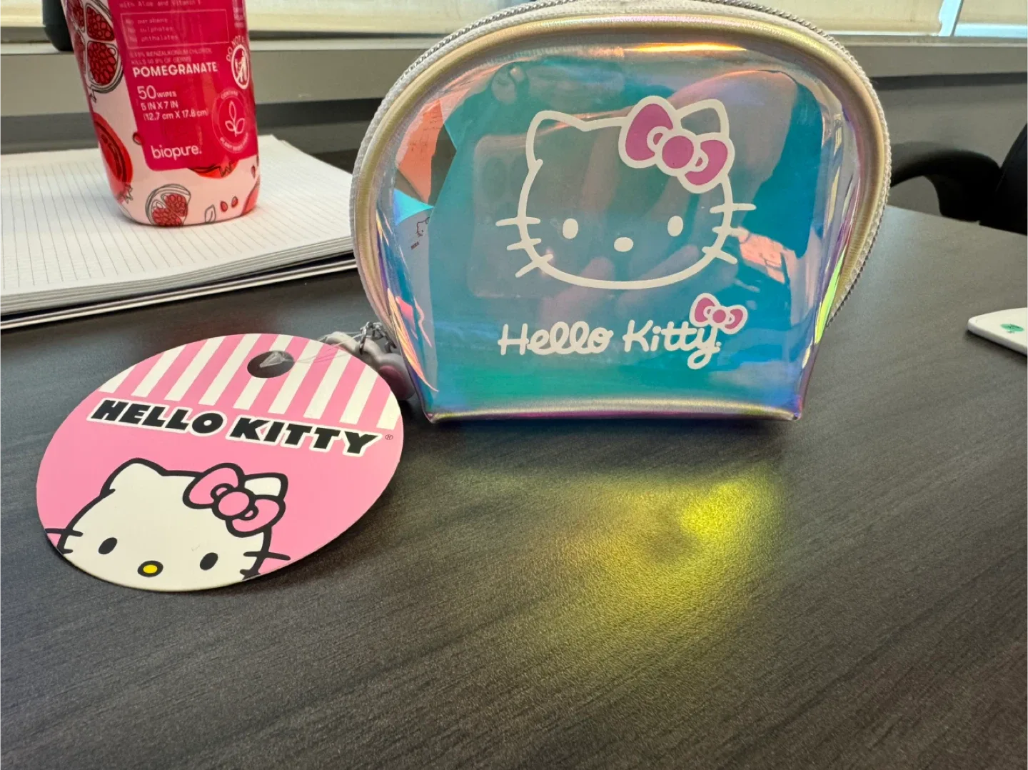 Hello Kitty Iridescent Cosmetic Bag - New thumbnail