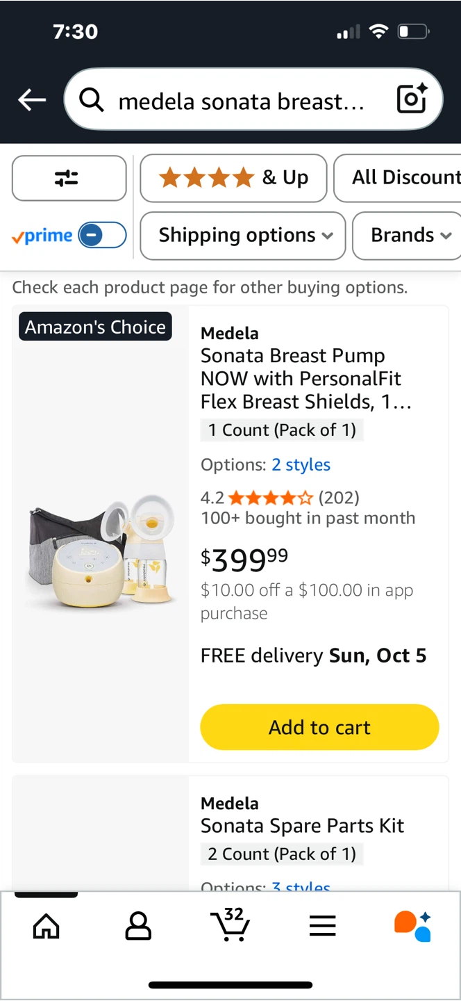Medela Sonata Breast Pump NOW - photo 2