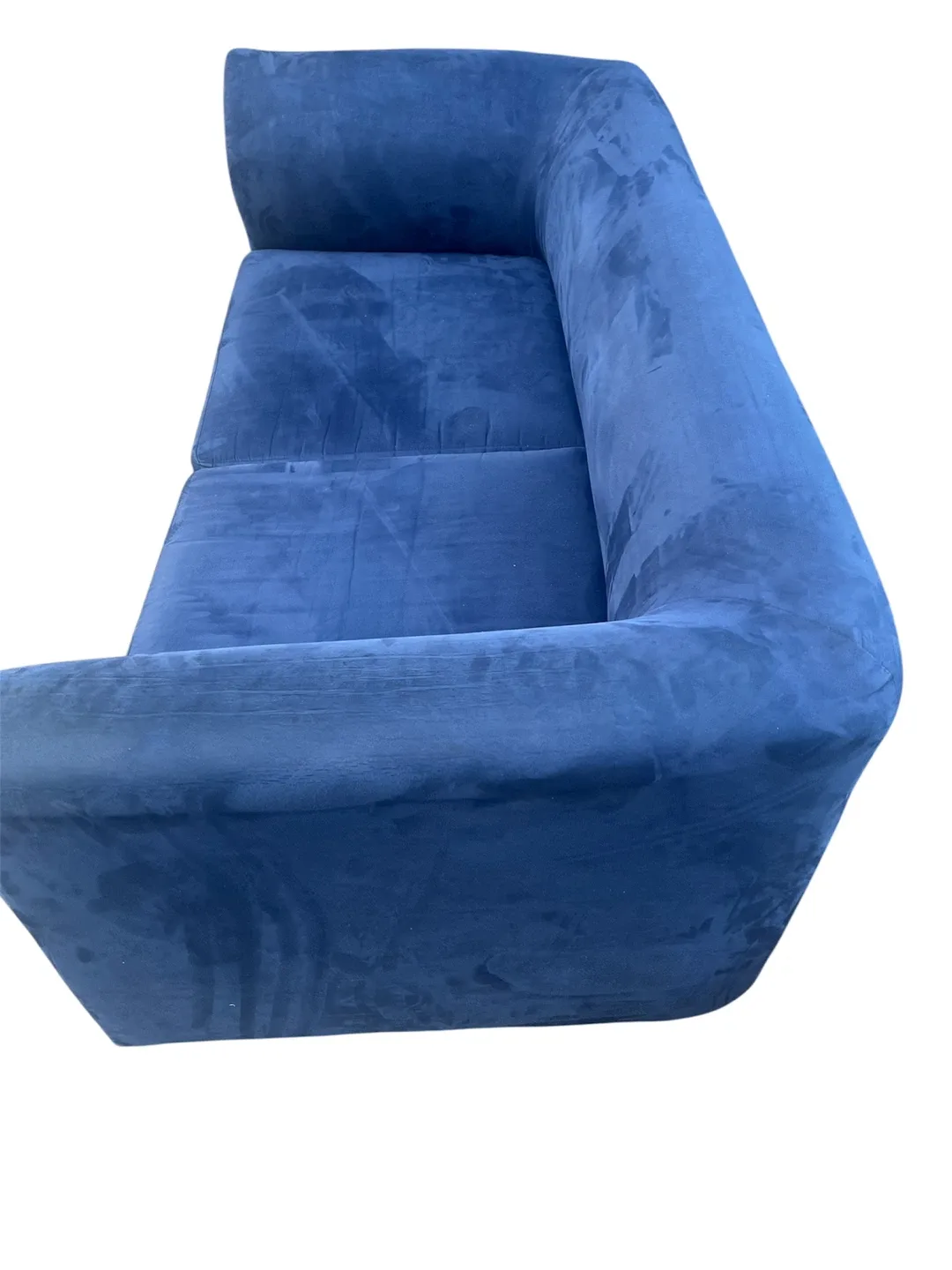 Blue Sofa with Ottoman image indicator(4)