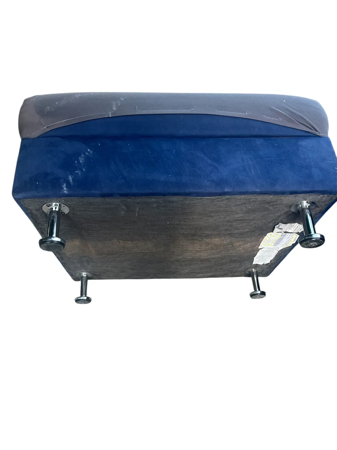 Blue Sofa with Ottoman image indicator(3)