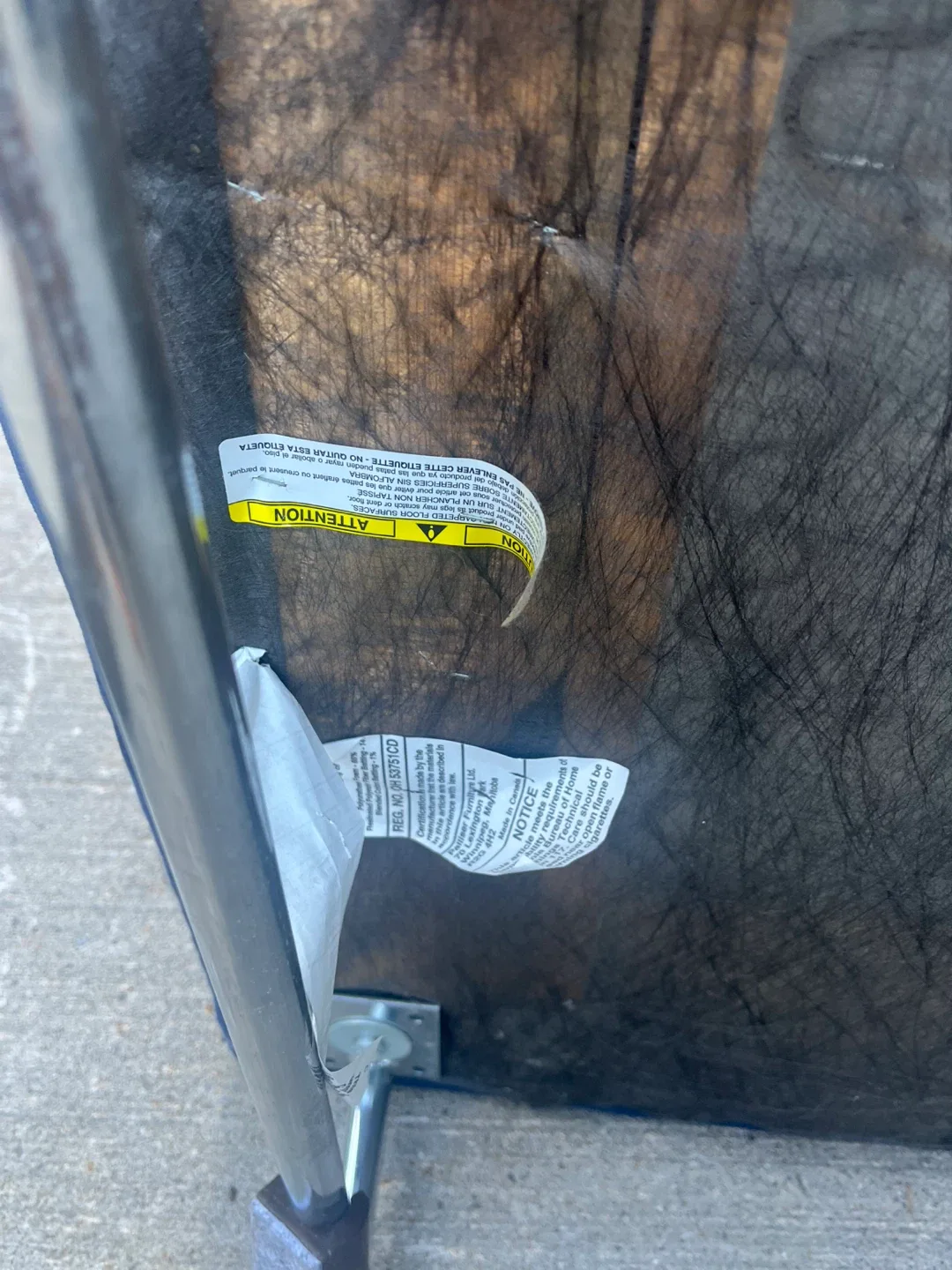 Blue Sofa with Ottoman image indicator(7)