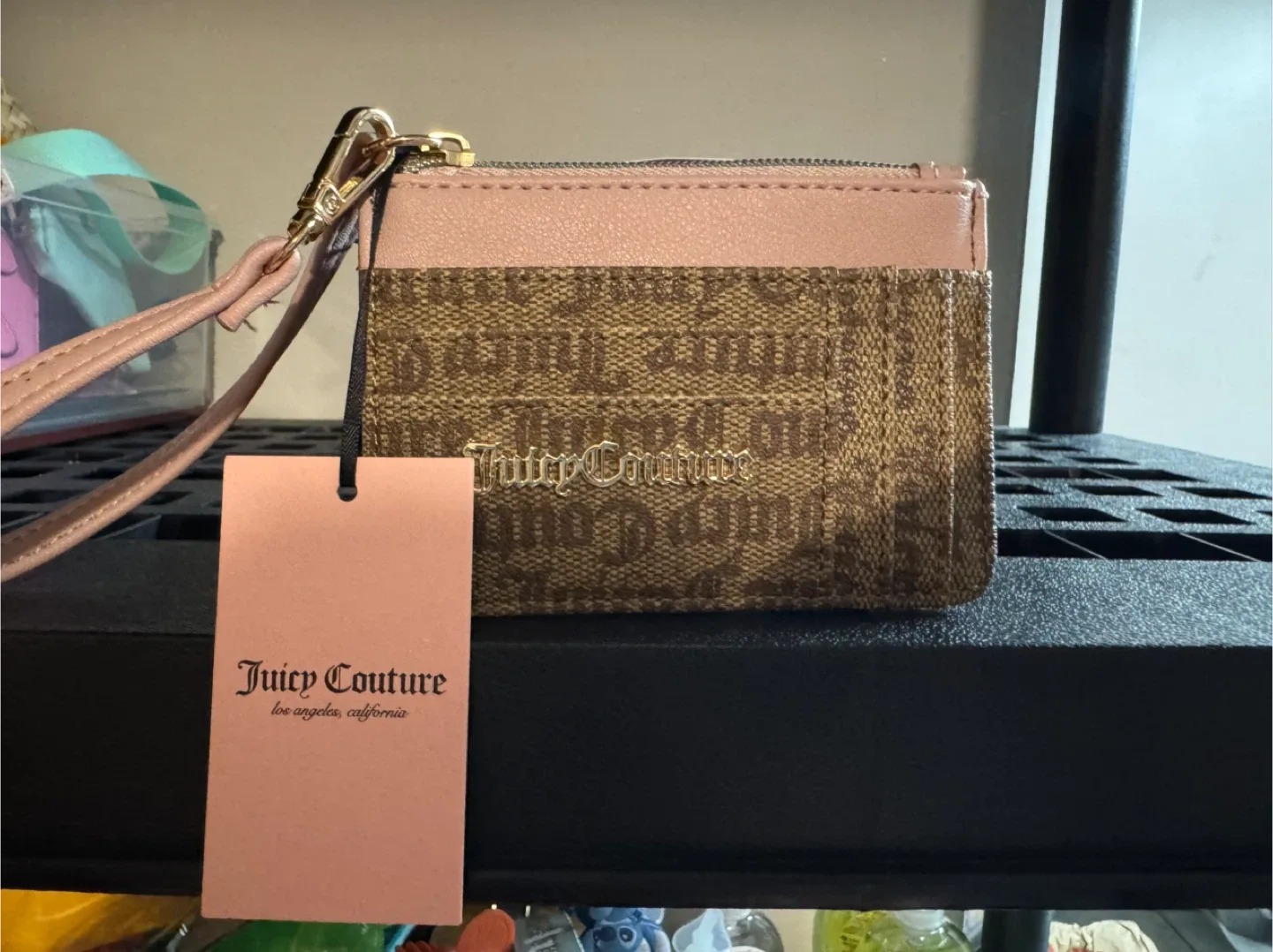 Juicy Couture Brown Wallet with Wristlet thumbnail