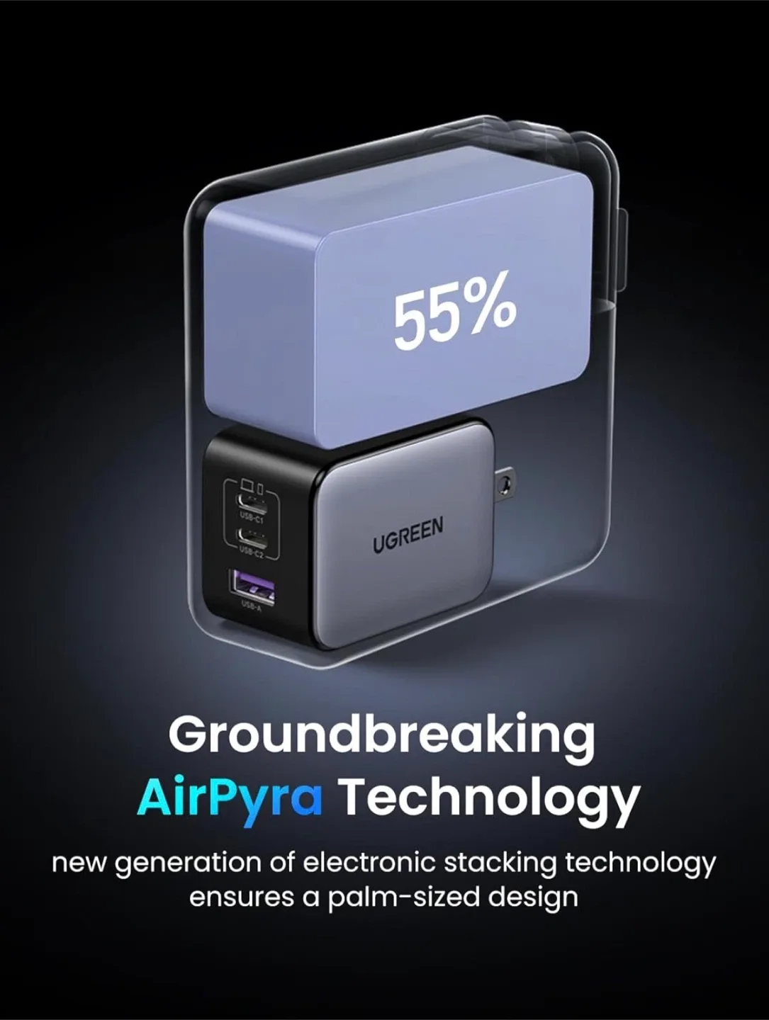 65W USB C Charger Nexode X Series, 3-Port image indicator(7)