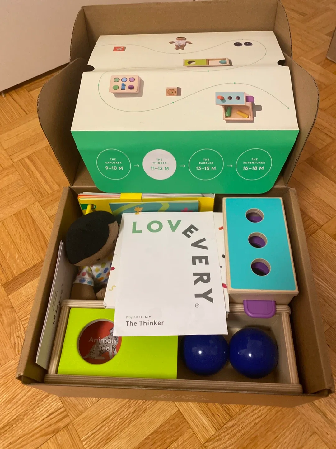 Lovevery The Thinker Play Kit (11-12 Months) thumbnail