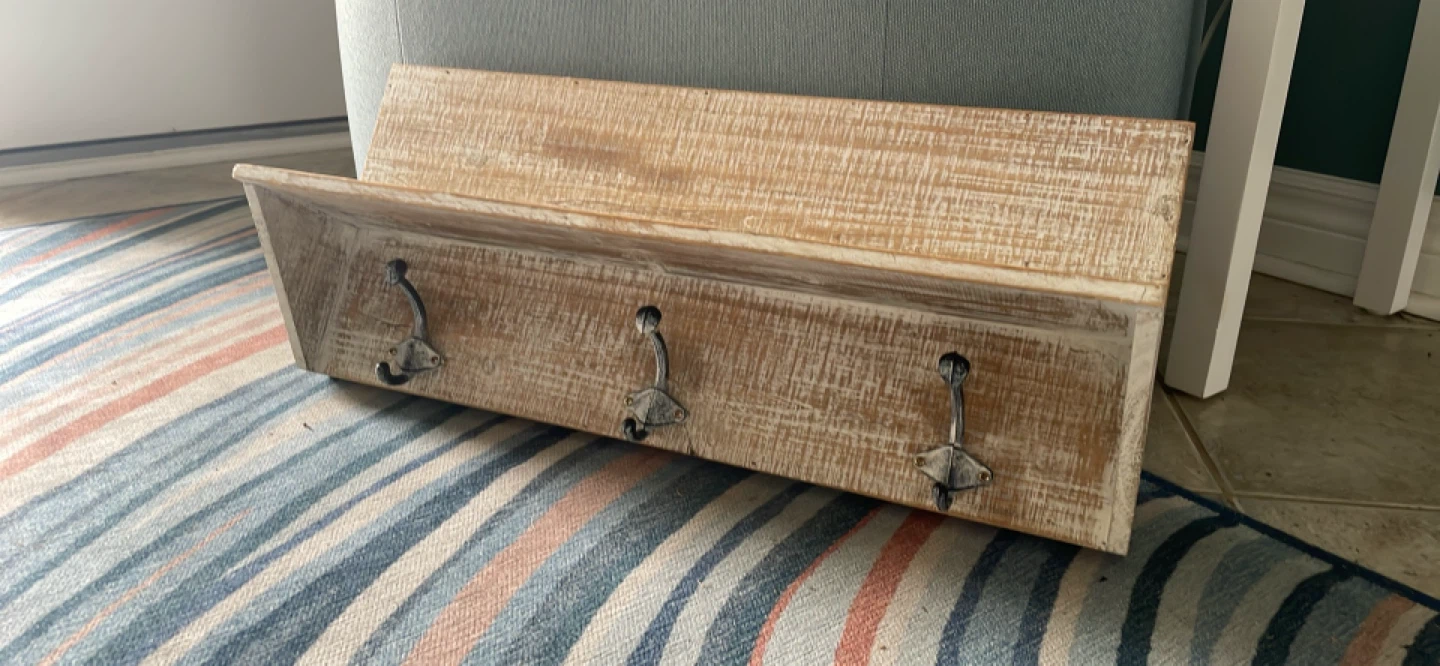 Shelf with hooks - photo 2