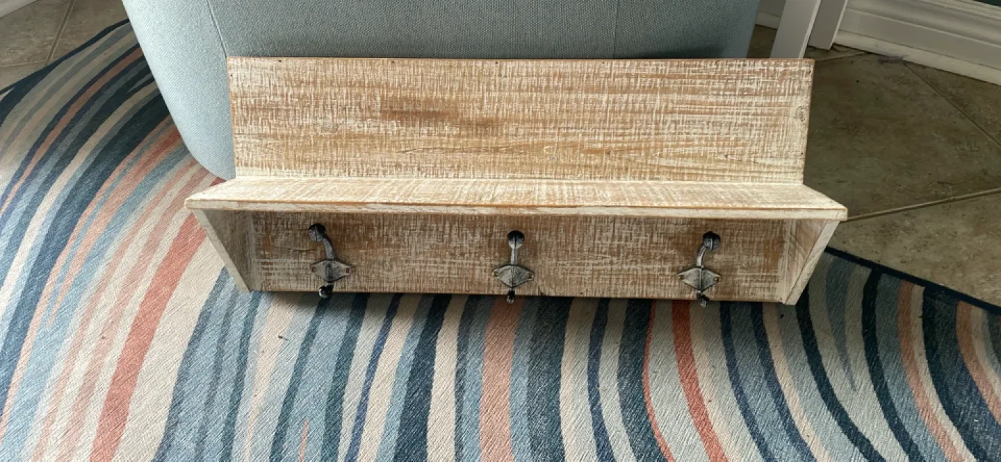 Shelf with hooks image indicator(8)