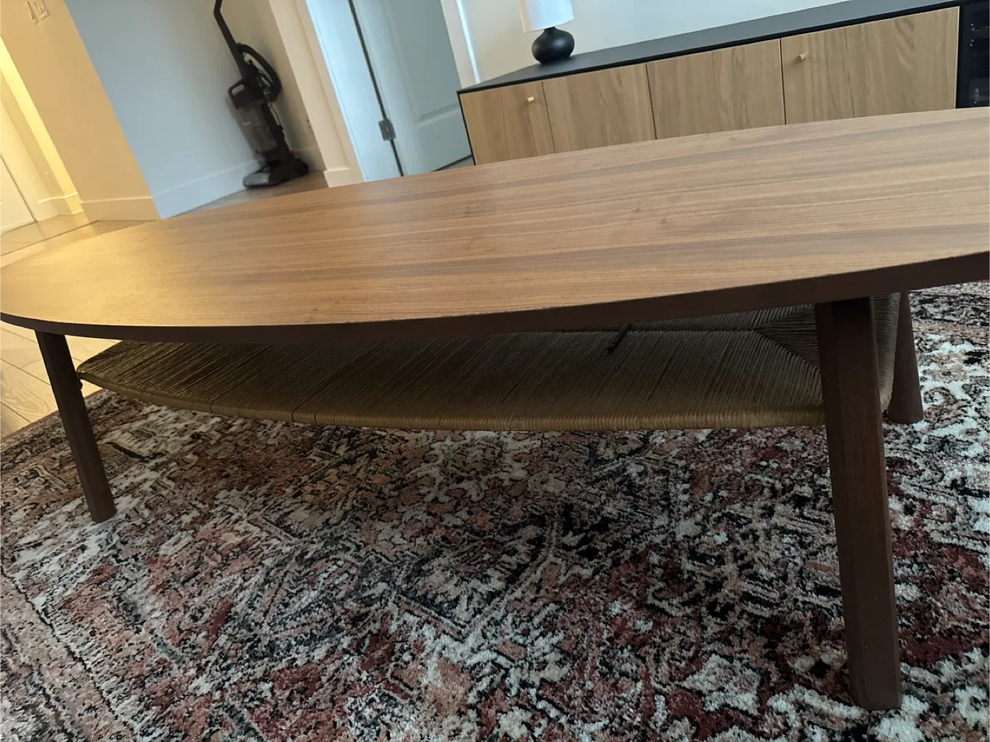 Oval Wooden Coffee Table image indicator(2)