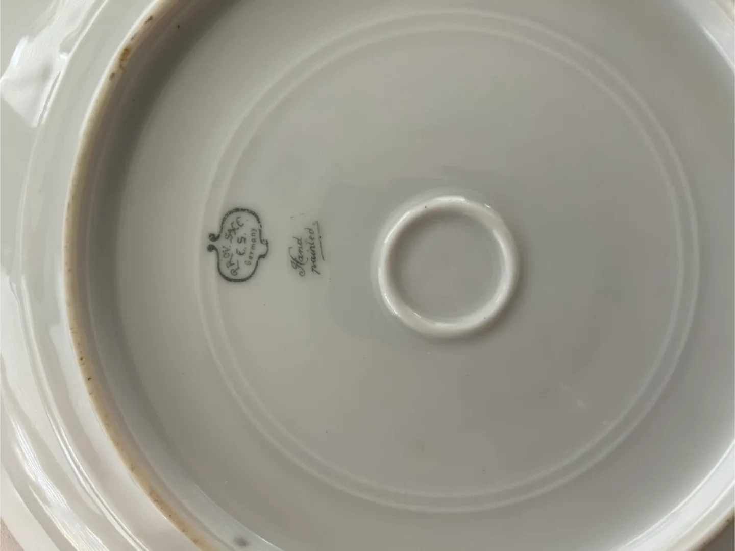 Made in  Germany Hand Painted Plate image indicator(2)