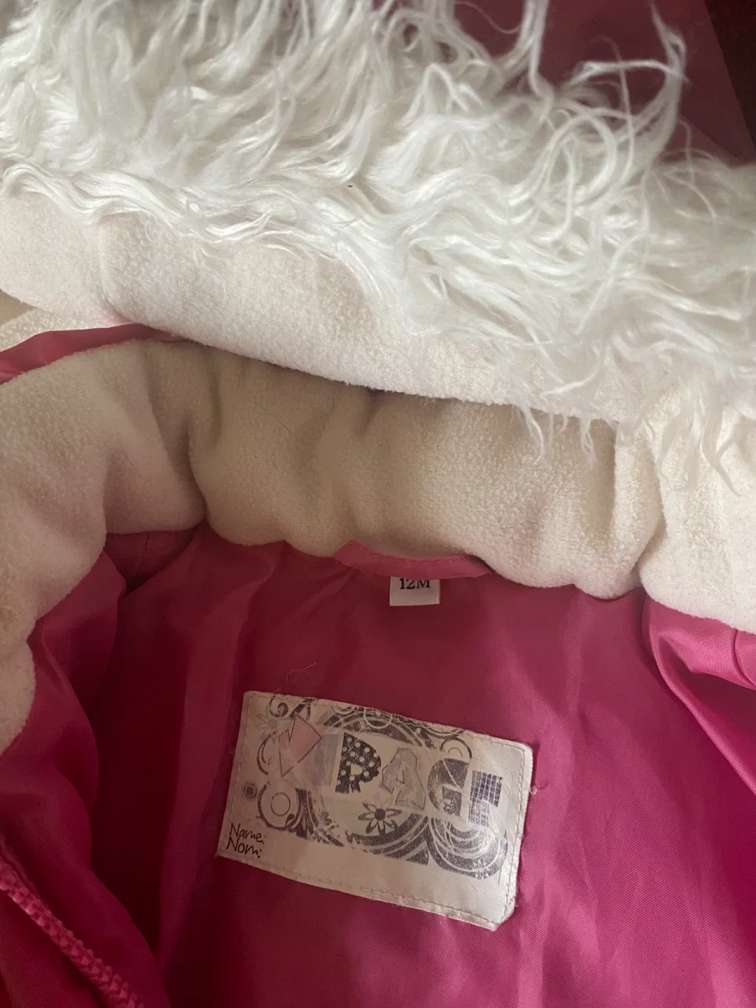 Pink Snowsuit Set - Size 12M image indicator(2)