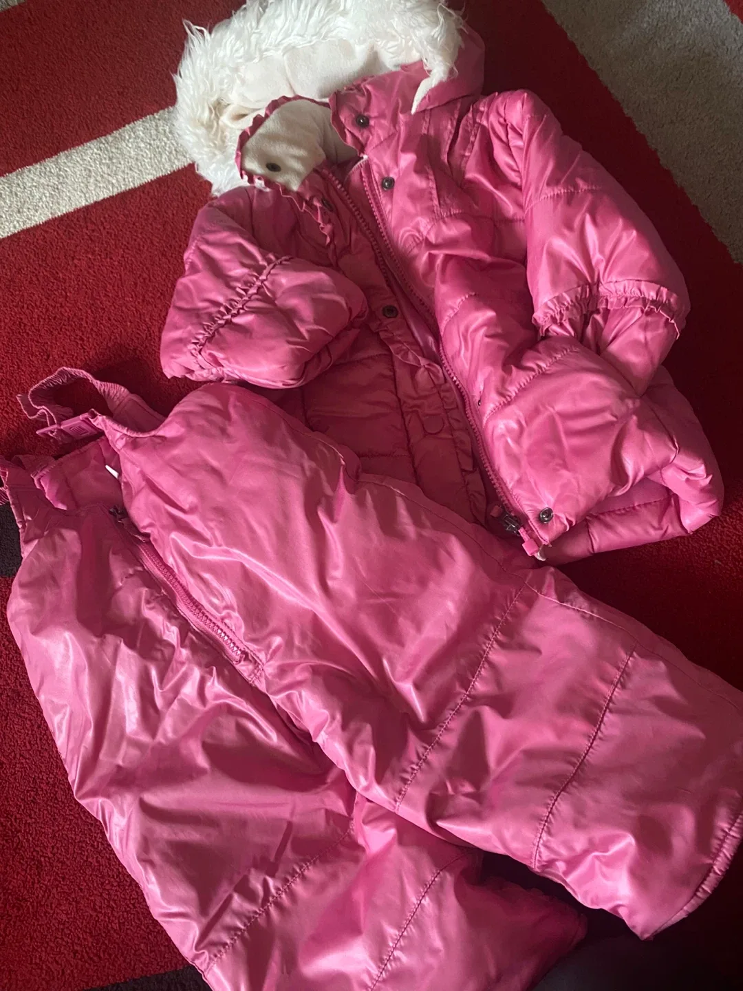 Pink Snowsuit Set - Size 12M image indicator(3)